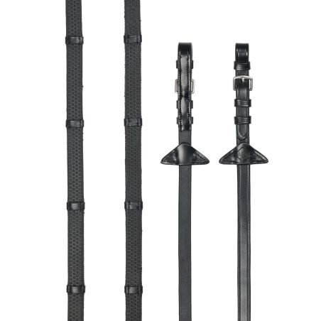 Weiche Gummizügel mit Stoppern LeMieux