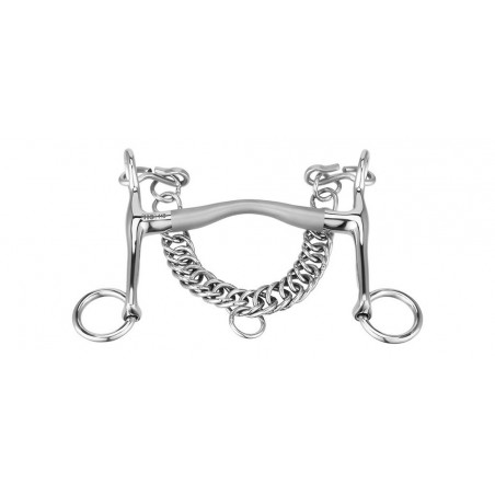 Sprenger Satinox Kandare mit kurzen Anzügen 5 cm