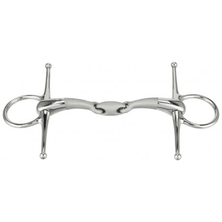 Sprenger Satinox Doppelt gebrochenes Stangengebiss mit Stangenenden
