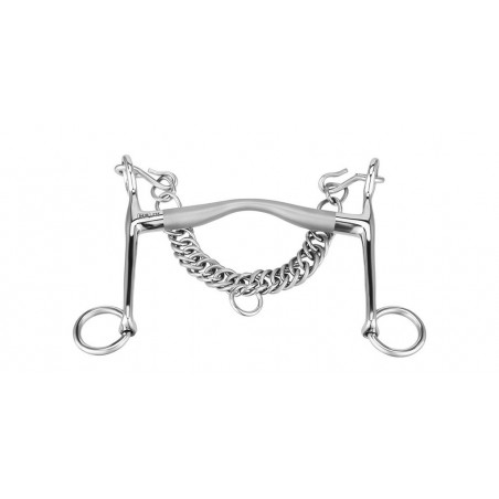 Sprenger Satinox-Kandare mit 7 cm langen Anzügen