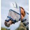 Horseware Rambo Plus Fliegenschutzmaske - Silber / Blau