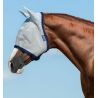 Fliegenschutzmaske Horseware Amigo - Silber / Marineblau