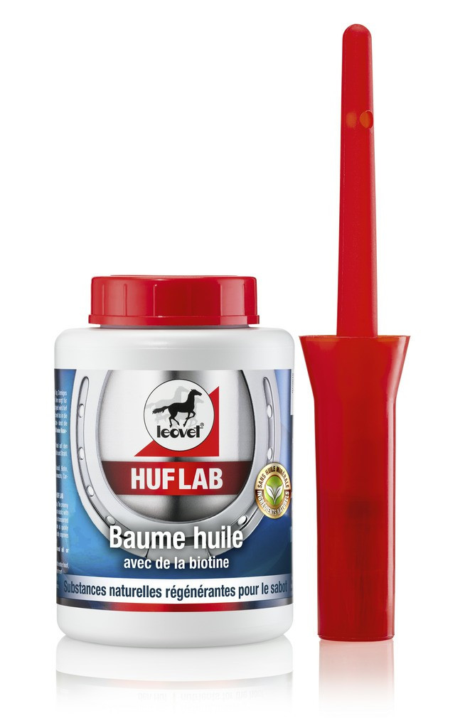 Onguent naturel Leovet Huf Lab avec pinceau