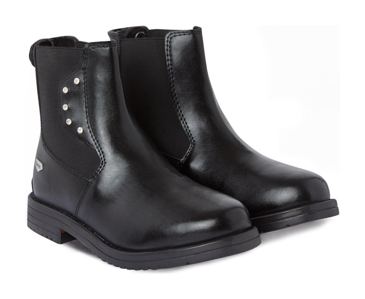 Horze Portland Strass Stiefeletten Kinder Schwarz