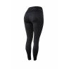 Reitleggings B Vertigo Caitlin mit hoher Taille und Vollbesatz für Damen - Dunkles Anthrazitgrau