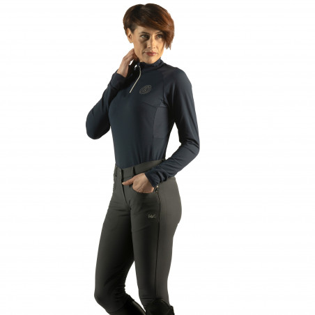 Damenreithose Flags & Cup Pampelone