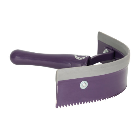 Gebogener PVC-Schweißmesser mit Gummi Imperial Riding