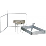 Kreisförmige Fohlentränke mit Gehege La Gée