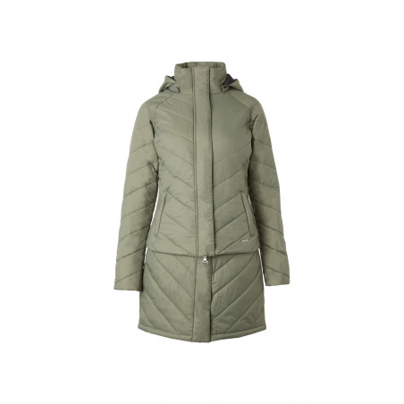 Aurora Damen-Daunenjacke Horze mit abnehmbarem Rock