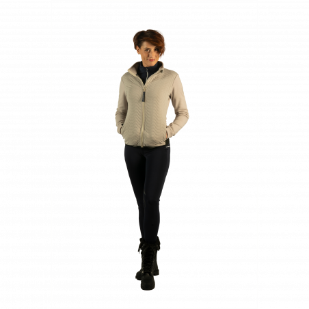 Technische Damen-Fleecejacke Aura Flags & Cup