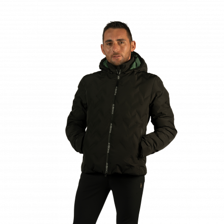 Herren-Daunenjacke wasserdicht Kuhmo Flags & Cup