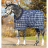 Stalldecke Horseware Rhino Original Vari-Layer 250g - Marine kariert / Indigo