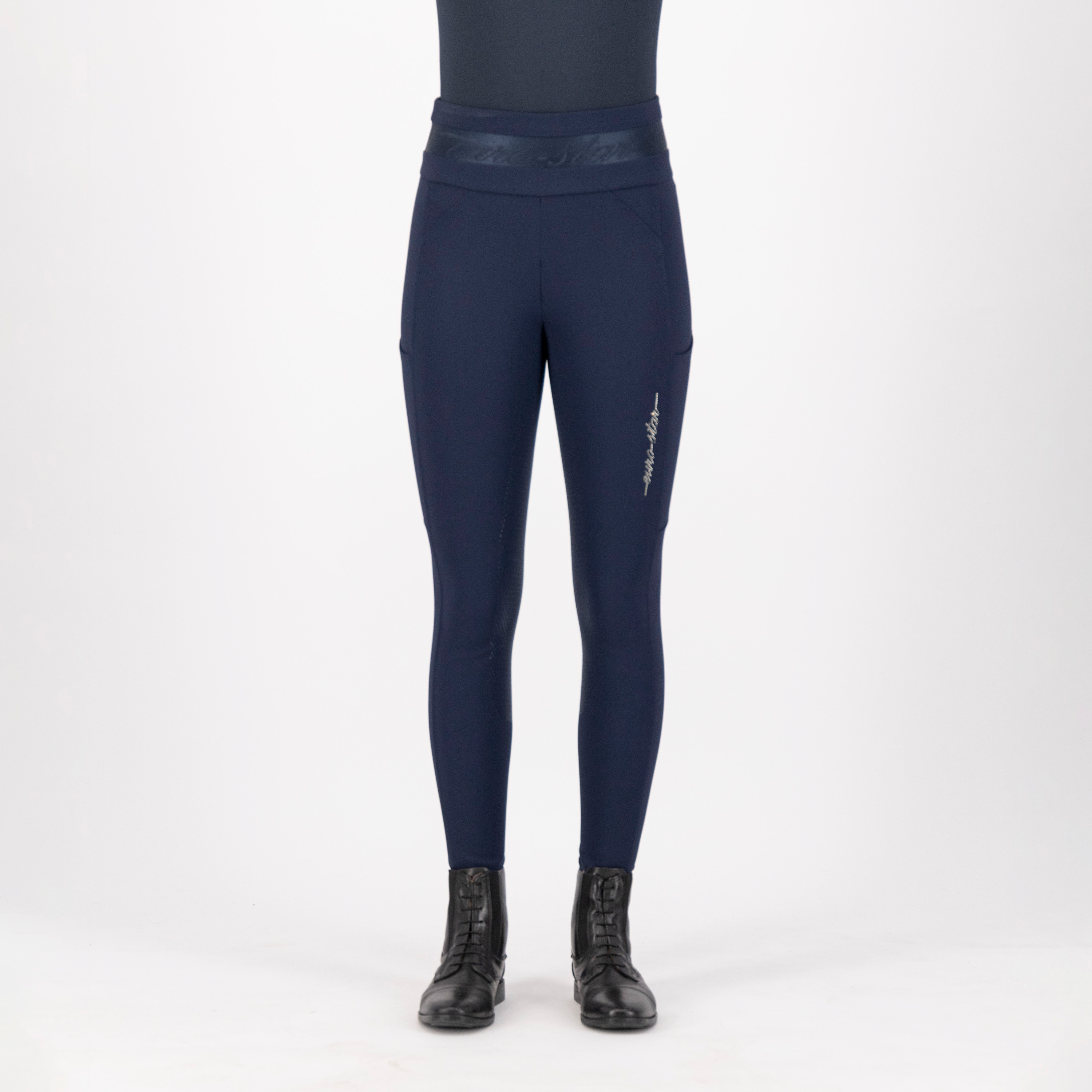 Reitleggings Euro-Star Impress FullGrip Marineblau Reitleggings Euro-Star Impress FullGrip Marineblau