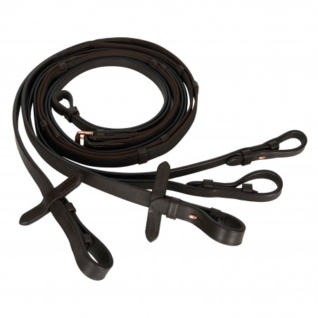 Doppelte Zügel Imperial Riding Anti-Slip-Griff