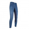 Zomerdenimbroek 3/4 Alos HKM - Blaue Jeans / Dunkelblau