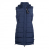 Lange ärmellose Steppweste Misty HKM - Dunkelblau