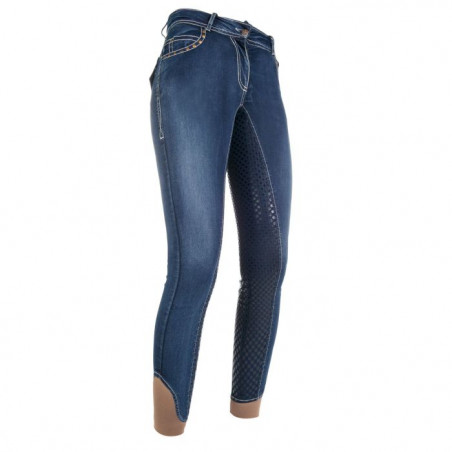 Pasadena Summer Denim Vollbesatzreithose s. HKM