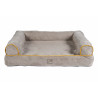 Hundesofa Anam Cara HKM - Taupe / Gelbgold
