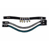Stirnbänder Hobby Horsing 3er-Set HKM - Blau / silbern