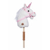 Hobby Horse Bella HKM mit Rollen - Weiß
