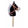 Hobby Horse Bella HKM mit Rollen - Schwarz
