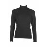 Langarmshirt mit Rollkragen Marrakesh HKM - Schwarz