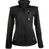 Softshell-Jacke Sport HKM Damen und Kinder - Schwarz