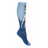 Kinder-Reitsocken Helsinki HKM - Gletscherblau / Blau