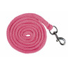 Longe Stars Softice mit Karabinerhaken HKM - Neonpink