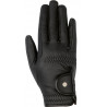 Grip-Style-Handschuhe mit Fleecefutter HKM - Schwarz