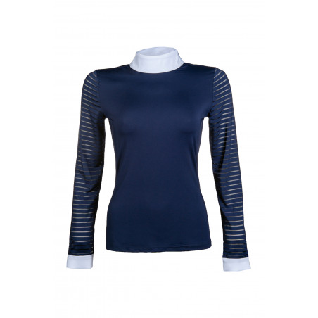 Wettkampf-Poloshirt Monaco langarm HKM