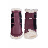 Gamaschen Comfort Premium Fur HKM - Dunkelrot