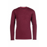 Langarm-Polo Amelie HKM - Dunkelrot