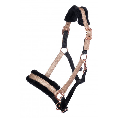 Halfter Rosegold Glitter Style HKM