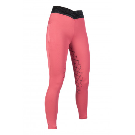 Reitleggings Ruby Vollbesatz Silikon HKM