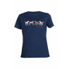 Kinder T-shirt Pony Club HKM - Dunkelblau