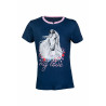 T-Shirt Horse Spirit HKM - Dunkelblau