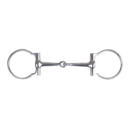 Olivenkopfgebiss mit einfach gebrochener Stange HKM