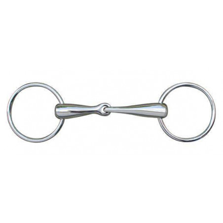 Gebiss 16 mm aus massivem Edelstahl HKM