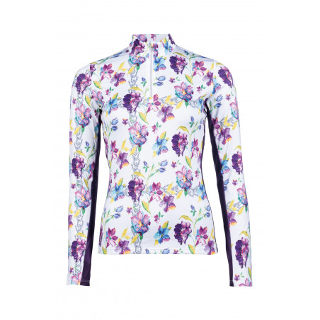 Funktions-T-Shirt Lilac Flower HKM