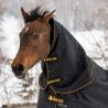 Halsdecke Bucas Irish Combi Neck - Schwarz / Gold