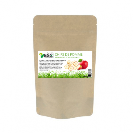 Apfelchips Pferd ESC Laboratoire
