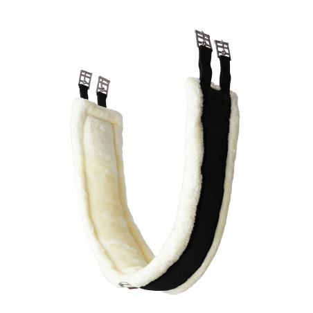 Neoprengurt Kyiv mit nicht abnehmbarem Kunstfell Horze