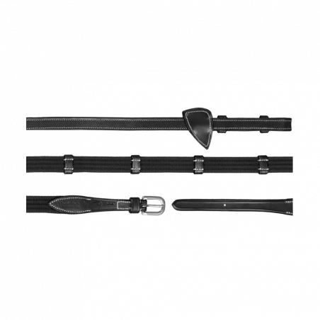 Dy’on Working 5/8-Zügel aus Gewebe mit 9 Stoppern