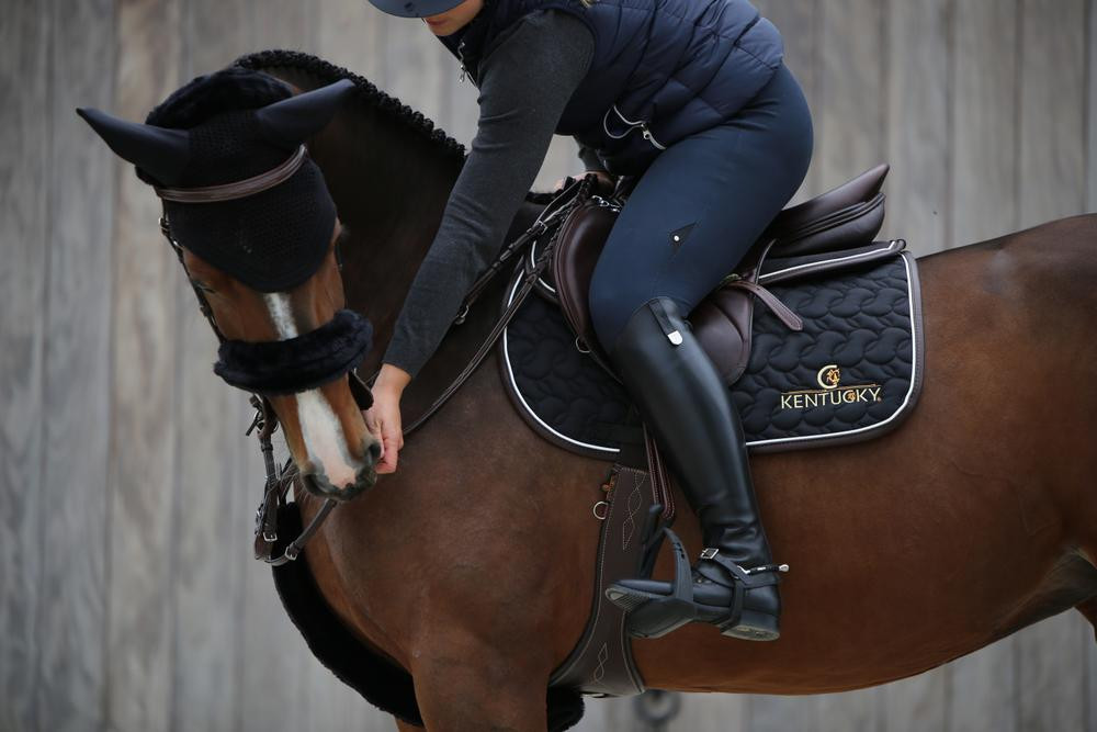 Wellington-Kentucky-Mütze Schwarz