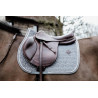 Satteldecke Basic Velvet Jumping Kentucky - Grau