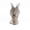 Klassische Fliegenmaske mit Ohren und Nasenschutz Kentucky - Beige