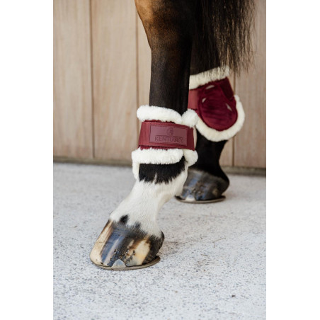 Sehnenstreichkappen junge Pferde Velvet veganes Lammfell Kentucky