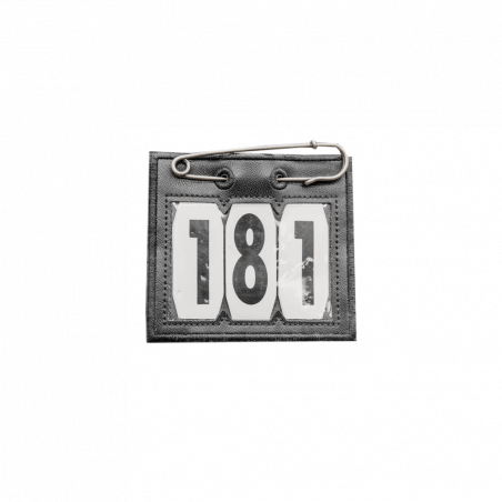 PVC-Nummernhalter mit Sicherheitsnadel Kentucky