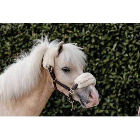 Lammfell-Halfter aus Leder Kentucky